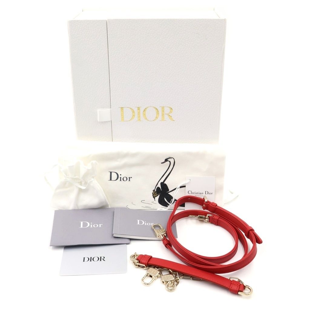 Dior Lady D-joy Micro Cannage Leather Gold 2-Way Shoulder Bag — view 8