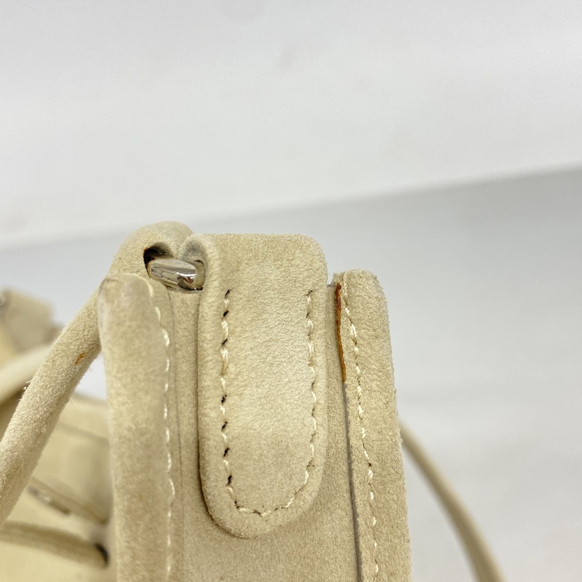 Hermes Shoulder Bag Evelyne TPM Dobris Beton Silver — view 8