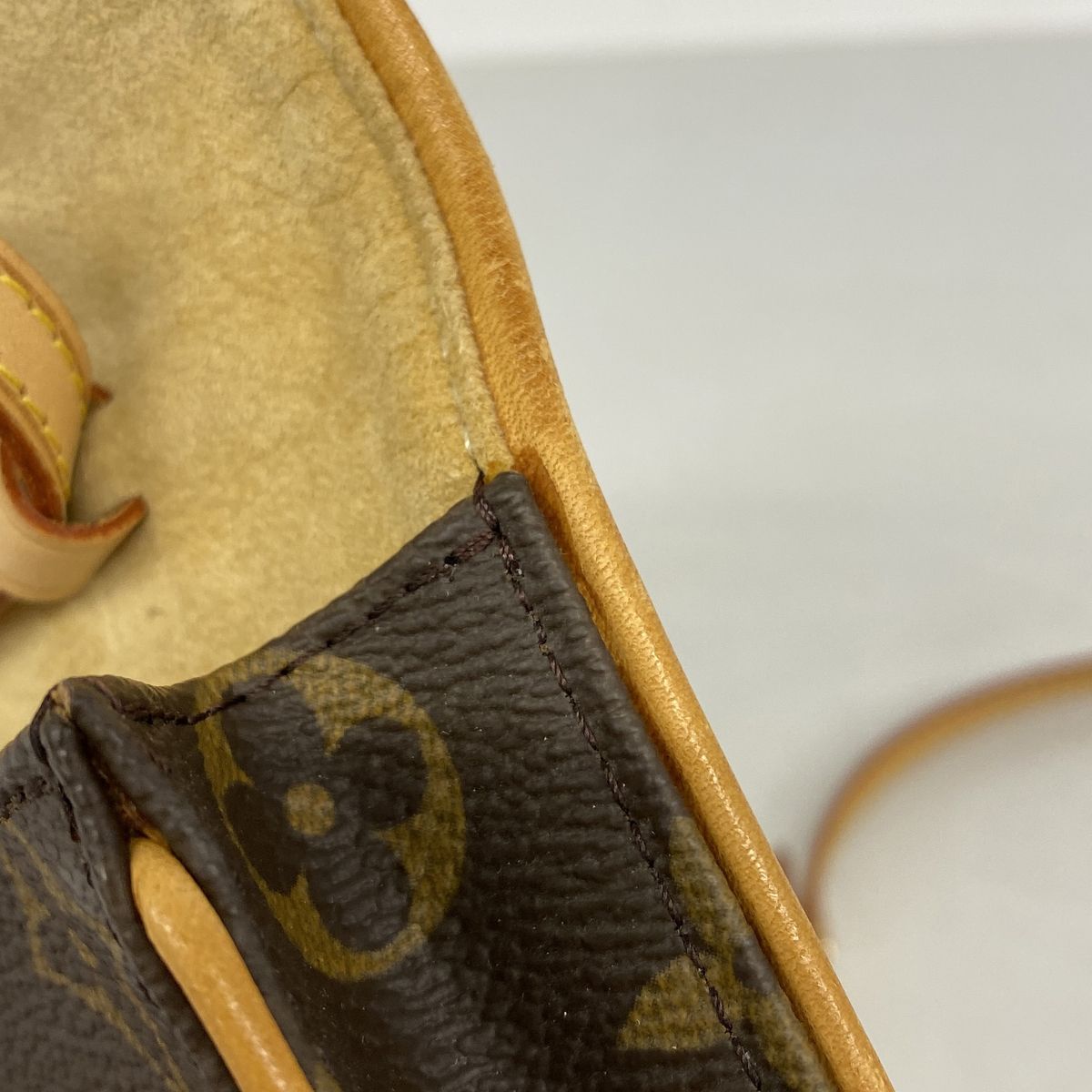 Louis Vuitton Shoulder Bag Monogram Pochette Twin PM Brown — view 8