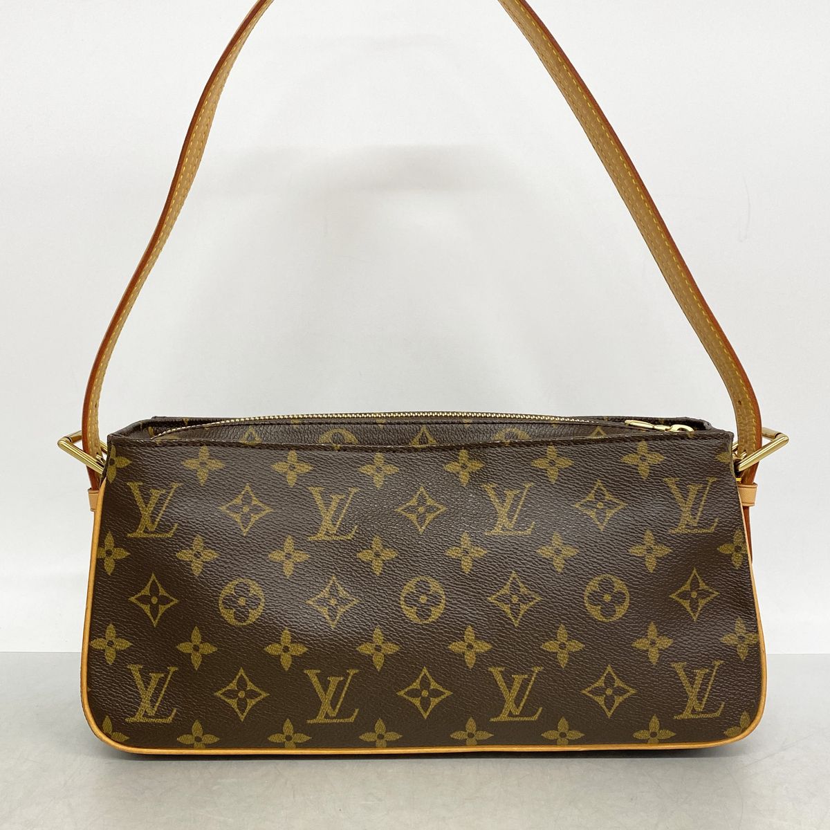 Louis Vuitton Shoulder Bag Monogram Viva-Cite MM Brown — view 8
