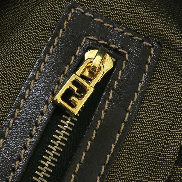 Fendi Zucca Hand Large Clutch — view 8