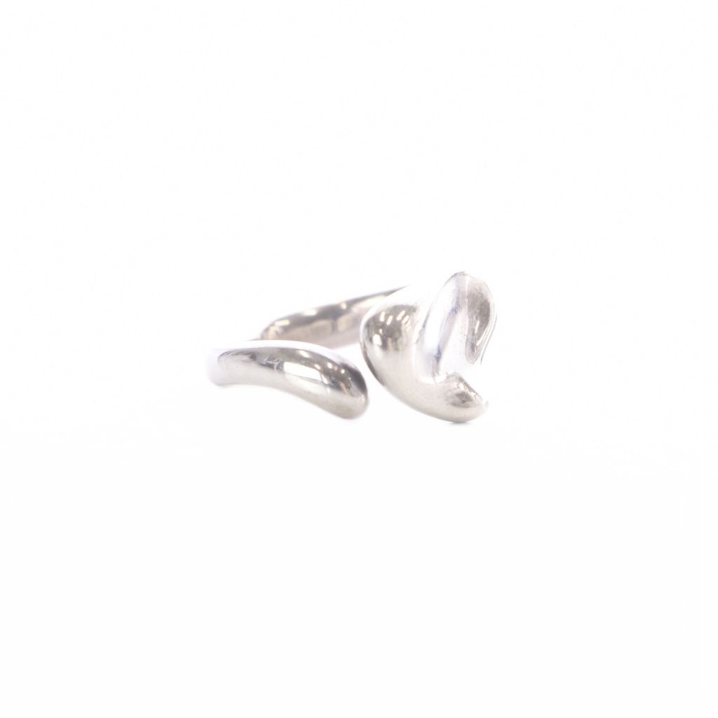 Tiffany & Co Full Heart Ring 925 Sterling Silver — view 6
