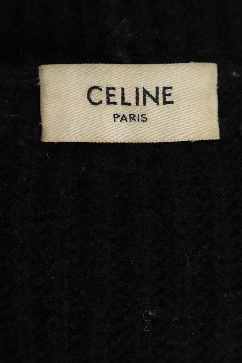 Celine Chain Logo Design Knit Hoodie XL — view 3