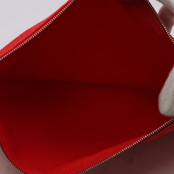 Hermes Yachting Flat Pouch Red Color Case — view 6