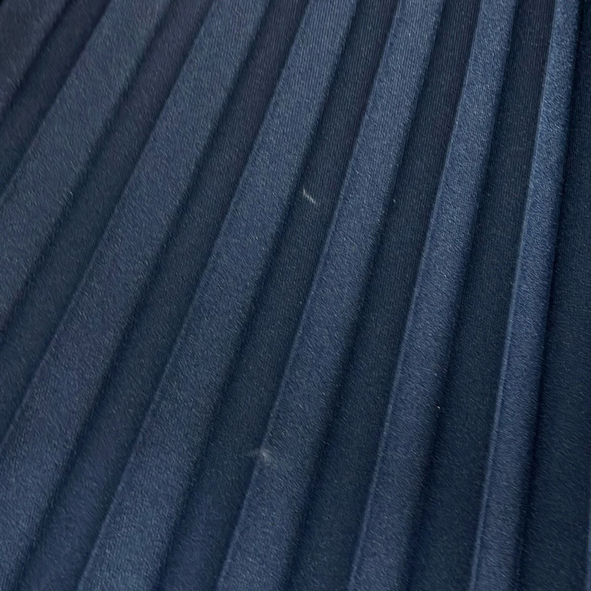 Prada Skirt S Navy Knee-Length Pleats 40 — view 8