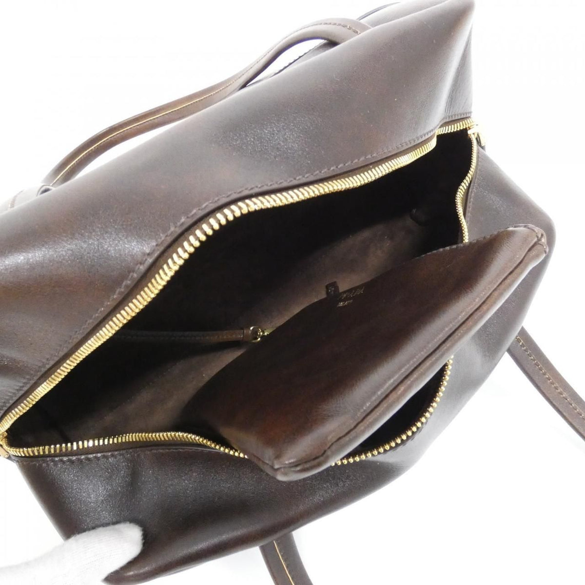 Prada Shoulder Bag Gold — view 6