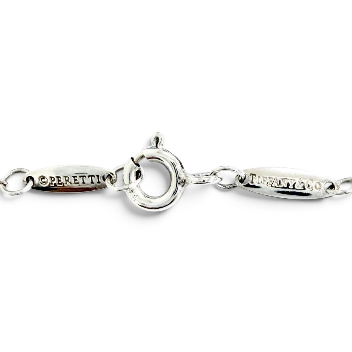 Tiffany & Co Elsa Peretti by the Yard Diamond Pendant Silver — view 8