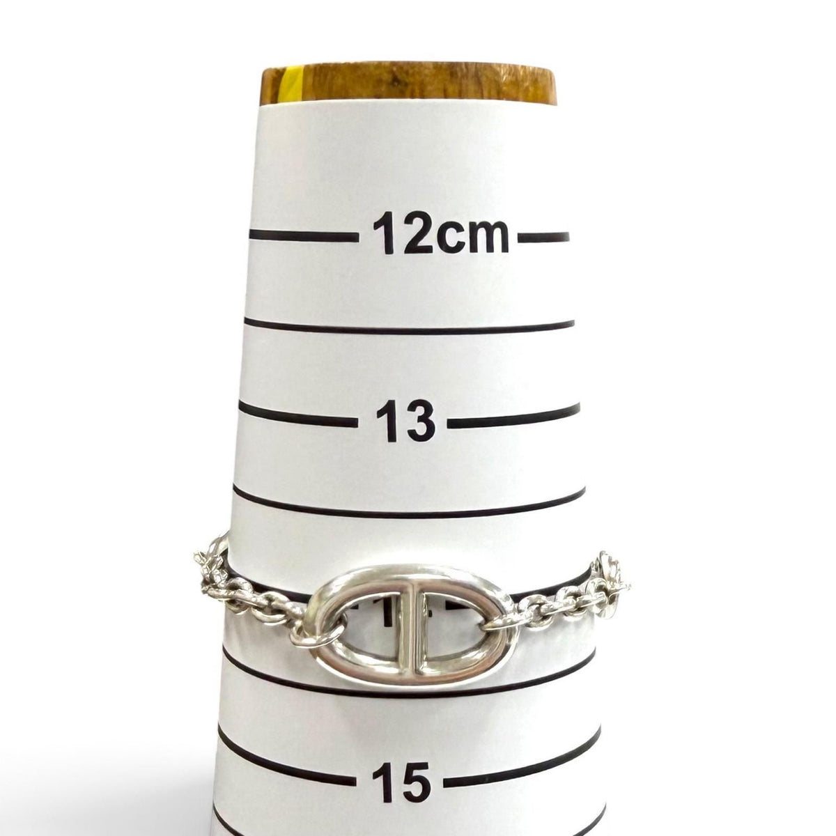 Hermes Farandole Chaine D'ancre Bracelet Silver — view 8