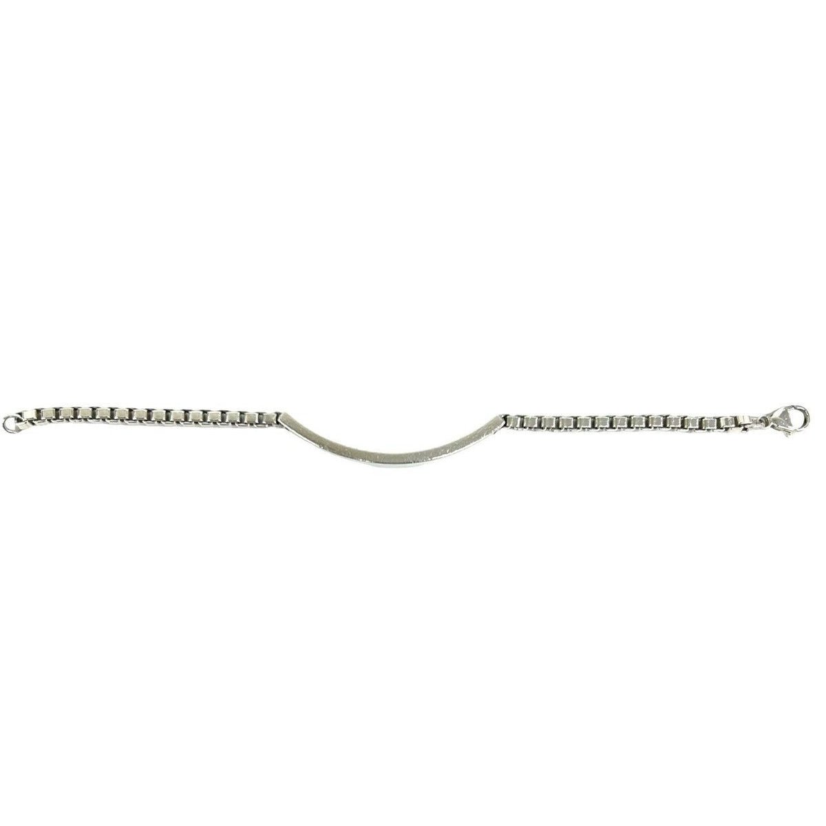 Tiffany & Co Vintage Venetian ID Bracelet 925 Sterling Silver — view 7