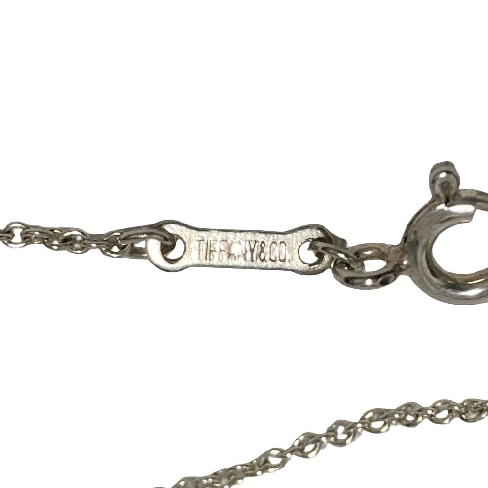 Tiffany & Co Elsa Peretti Open Heart Necklace 925 Sterling Silver — view 6