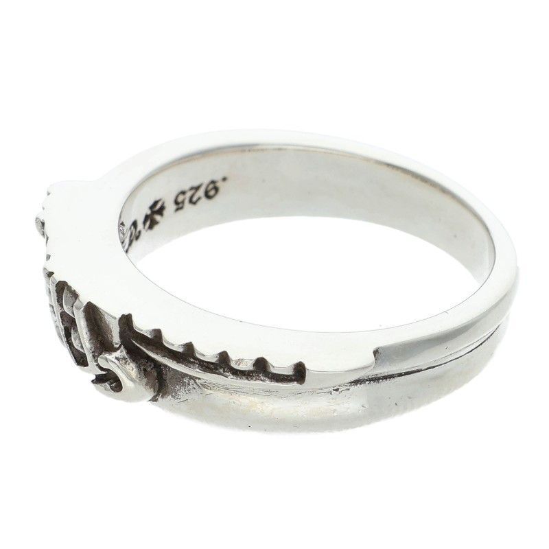 Chrome Hearts Half Dagger Silver Ring — view 5