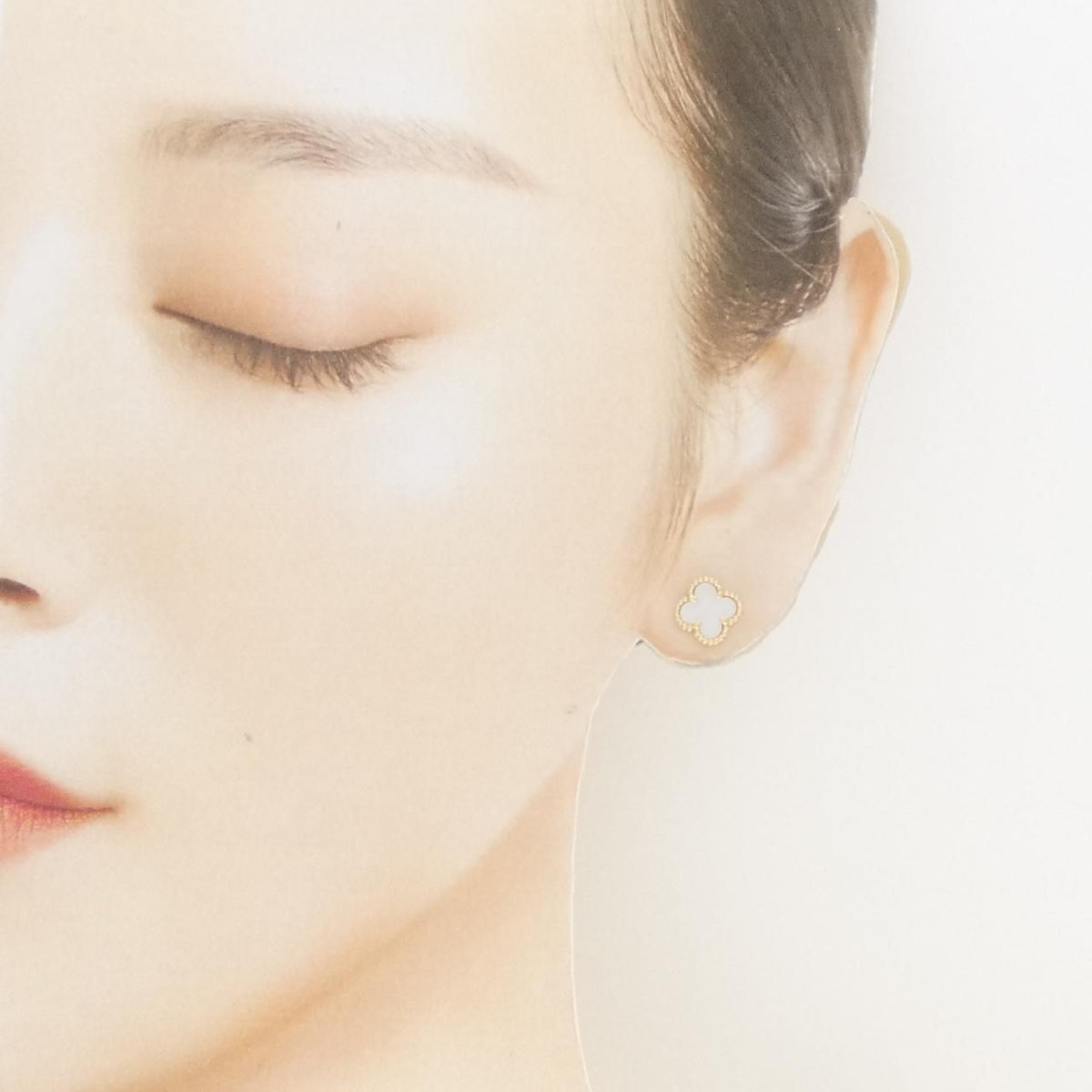 Van Cleef & Arpels Sweet Alhambra Earrings — view 4