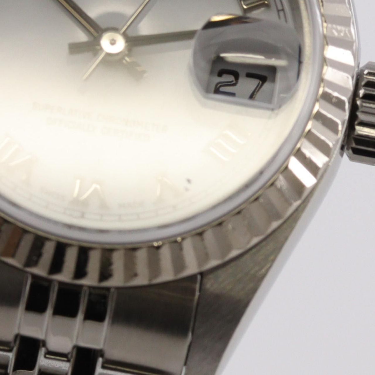 Rolex Datejust Stainless Steel White Gold Automatic — view 7