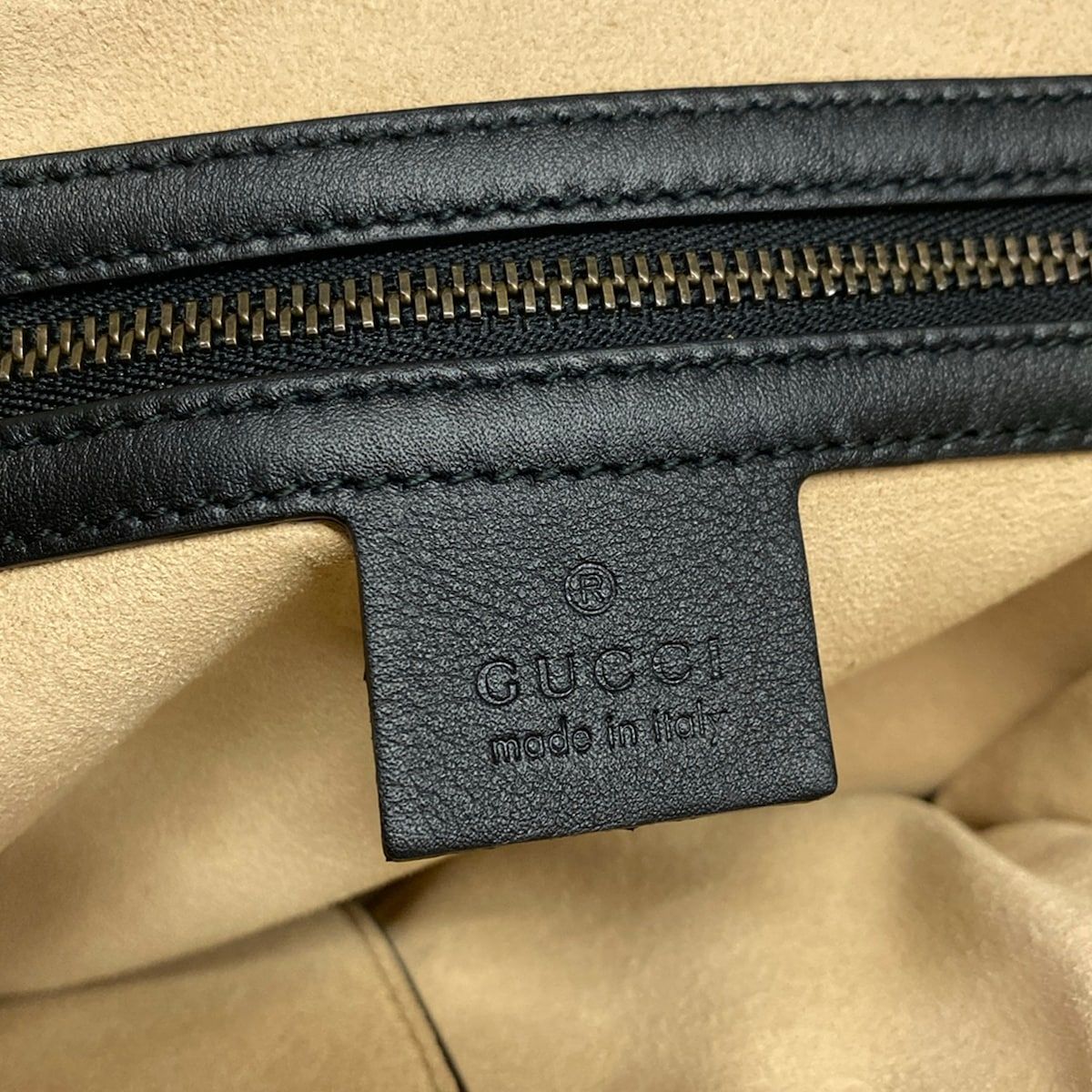 Gucci Tote Bag Ophidia Large Dark Brown Black Leather — view 8