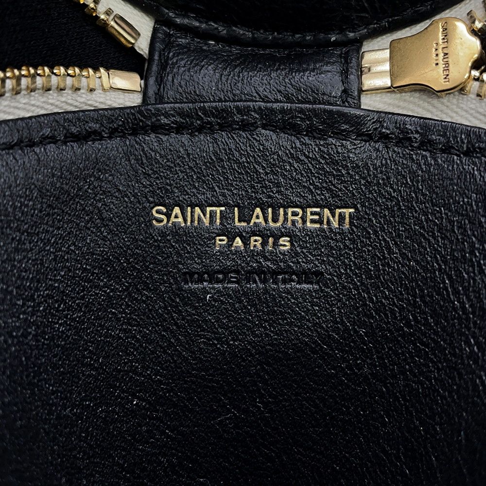 Saint Laurent Paris Chain Bag Micro Cone Lambskin YSL Bag — view 8