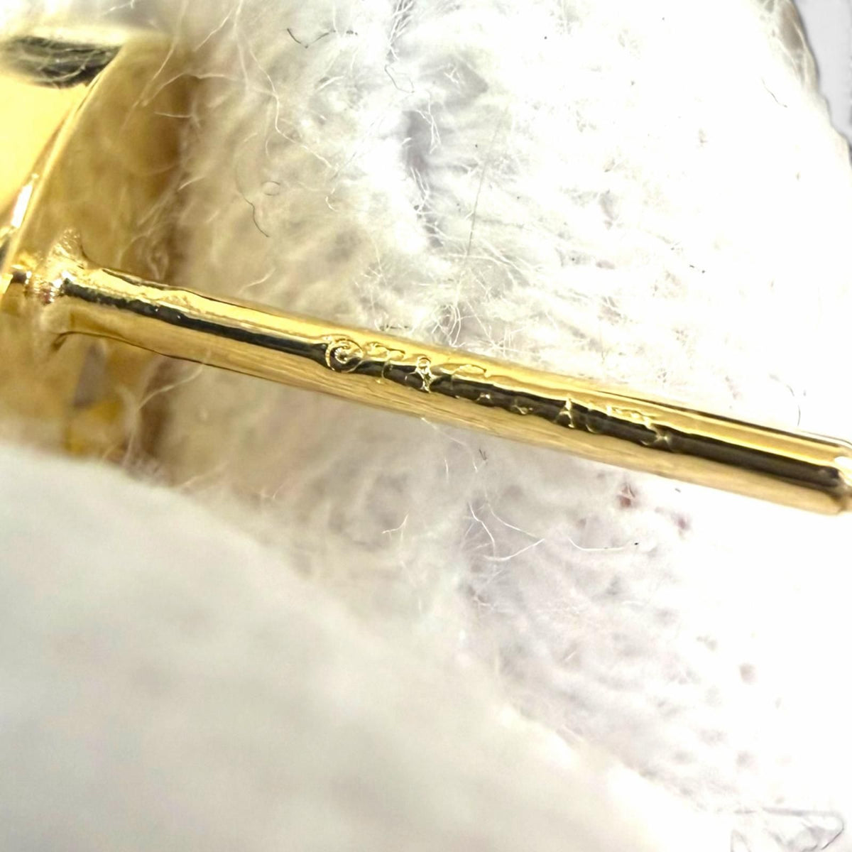Tiffany & Co Diamond 1837 Circle Earrings Yellow Gold — view 8