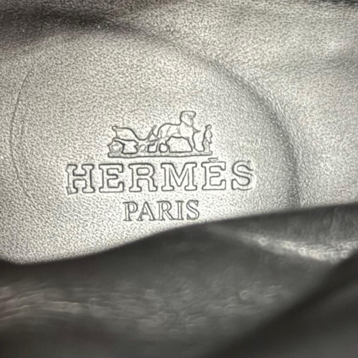 Hermes Ex-Libris Quilted Leather Long Boots Black — view 8