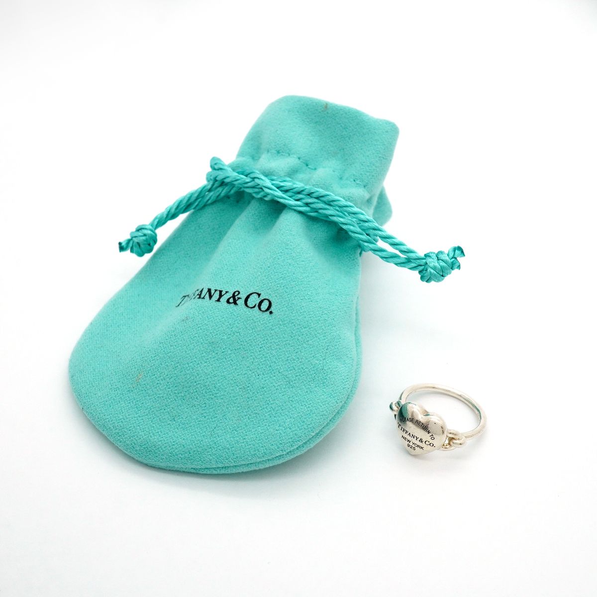 Tiffany & Co Ring Return to Tiffany Full Heart 925 Sterling Silver — view 7