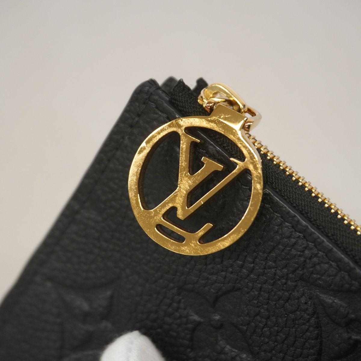 Louis Vuitton Wallet Monogram Empreinte Portefeuille Lisa Noir — view 8