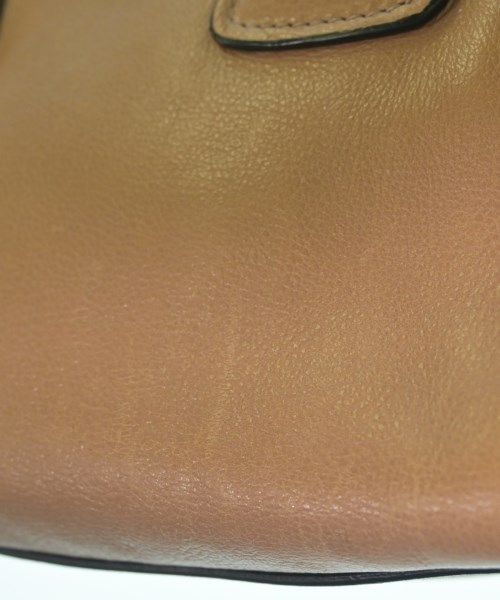 Prada Leather 2-Way Handbag Beige — view 8