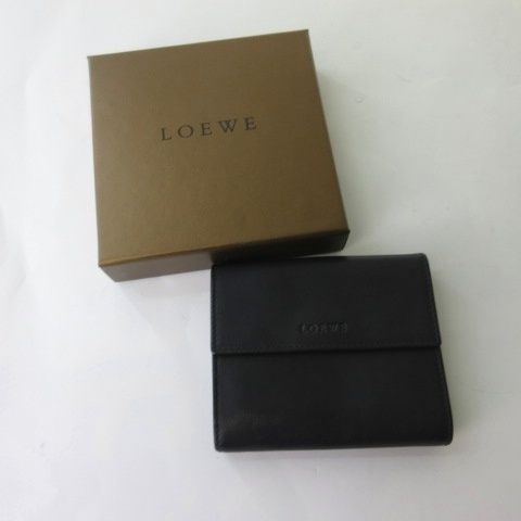 Loewe Wallet Leather Bifold Black — view 8