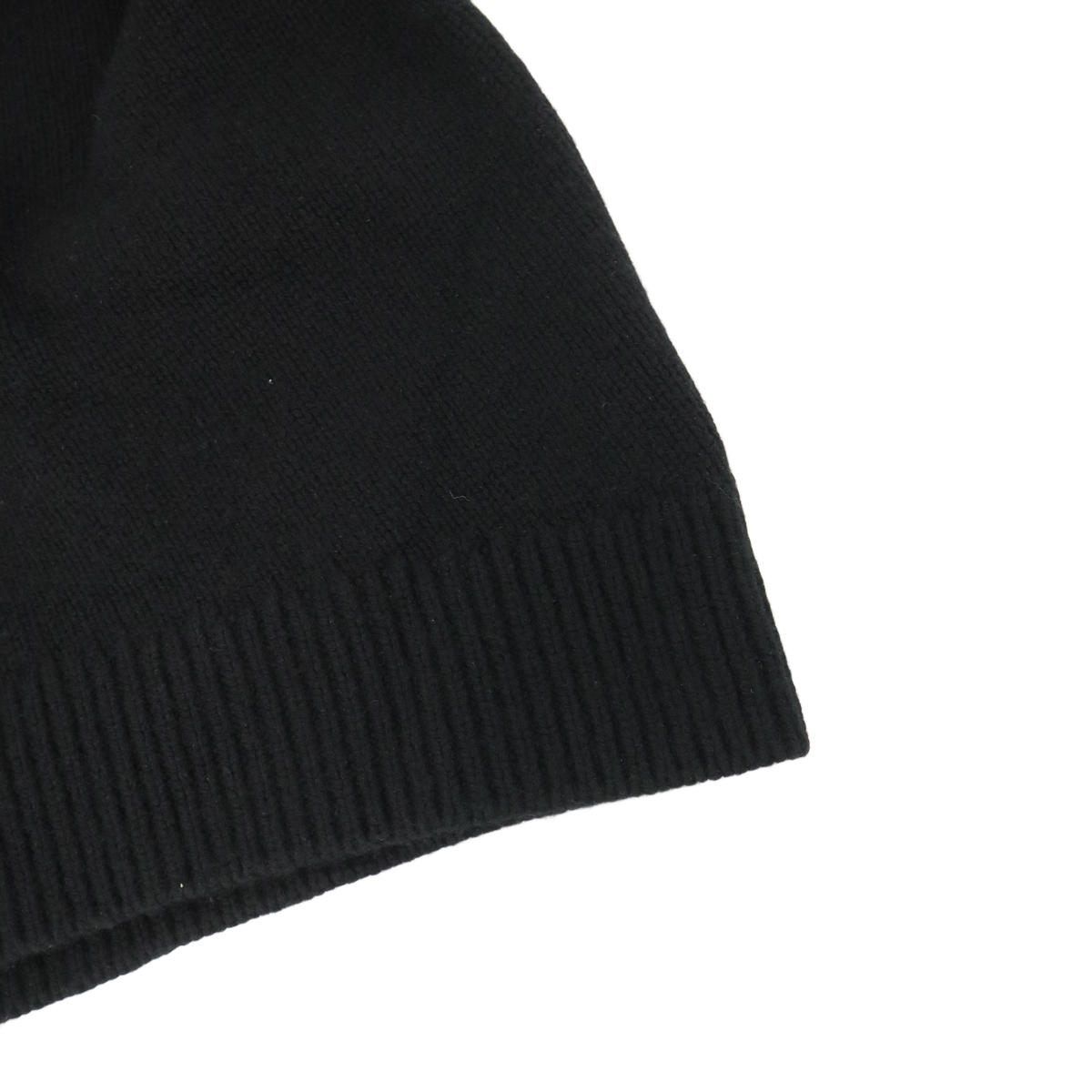 Celine by Phoebe Philo Cashmere Chunky Knit Sweater Black — view 6