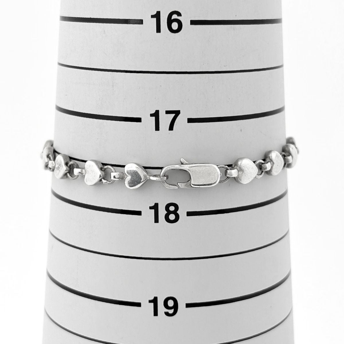 Tiffany & Co Bracelet Puff Heart 925 Sterling Silver — view 5