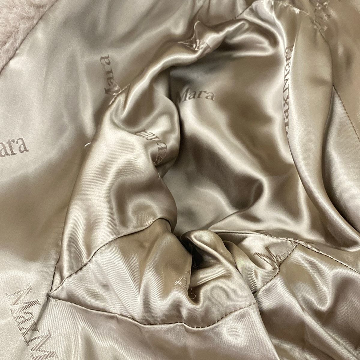 Max Mara Coat Teddy Bear Icon Beige Winter Wool Alpaca XS — view 8