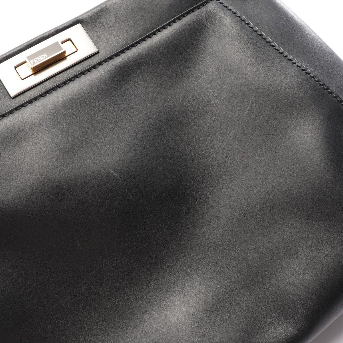 Fendi Handbag Peekaboo Regular Black Leather — view 8