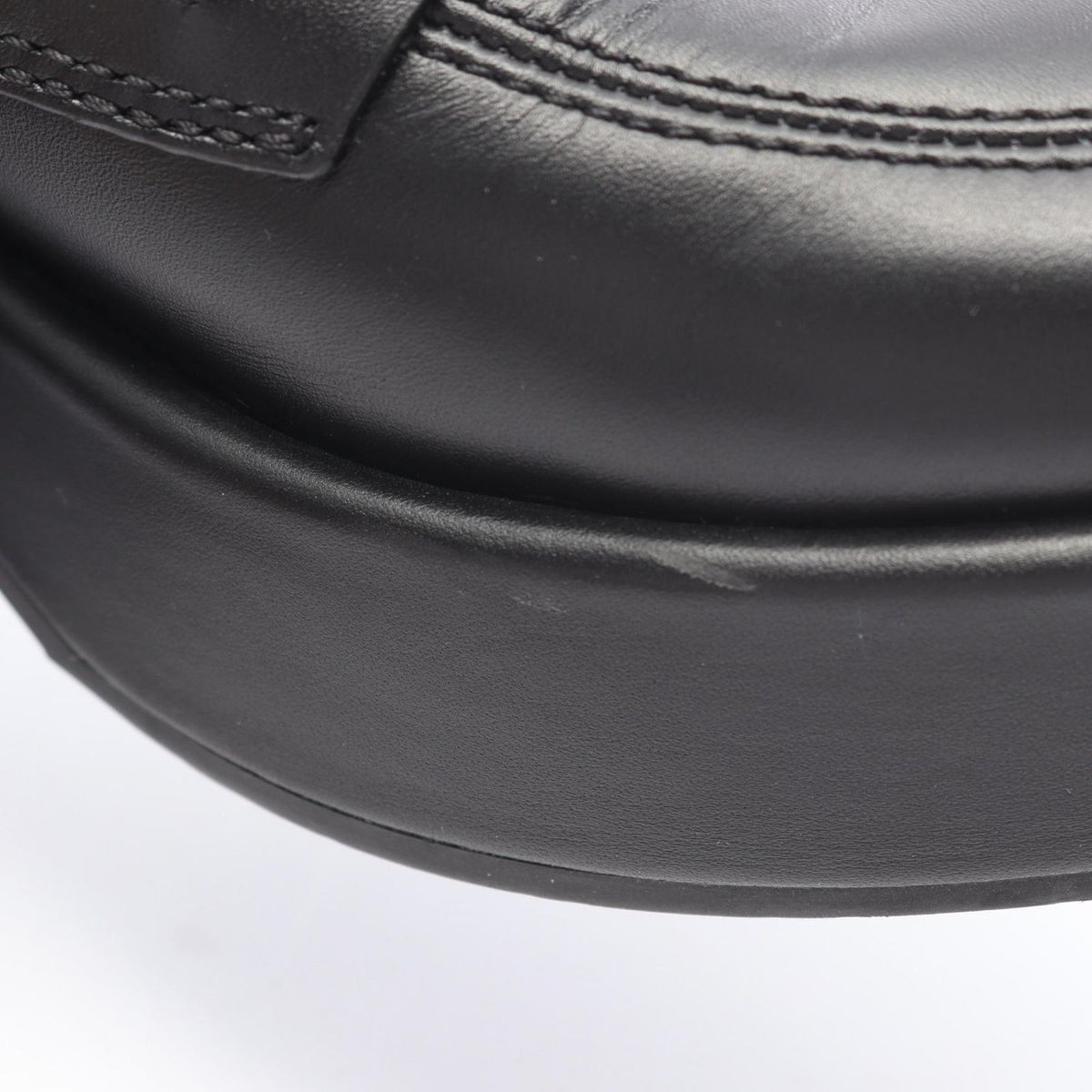 Chanel Loafers CC Logo Platform Leather — view 8