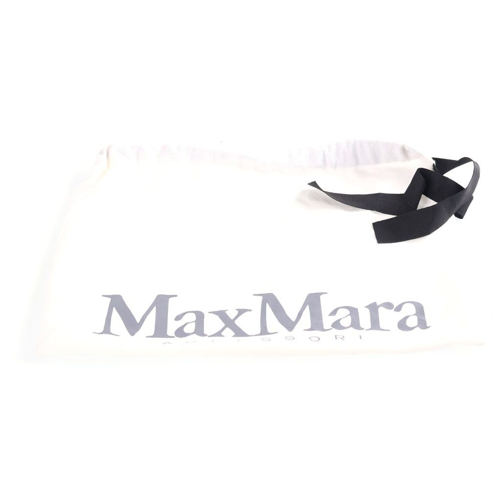 Max Mara Elsa Mini Shoulder Bag Brown Leather Gold — view 8
