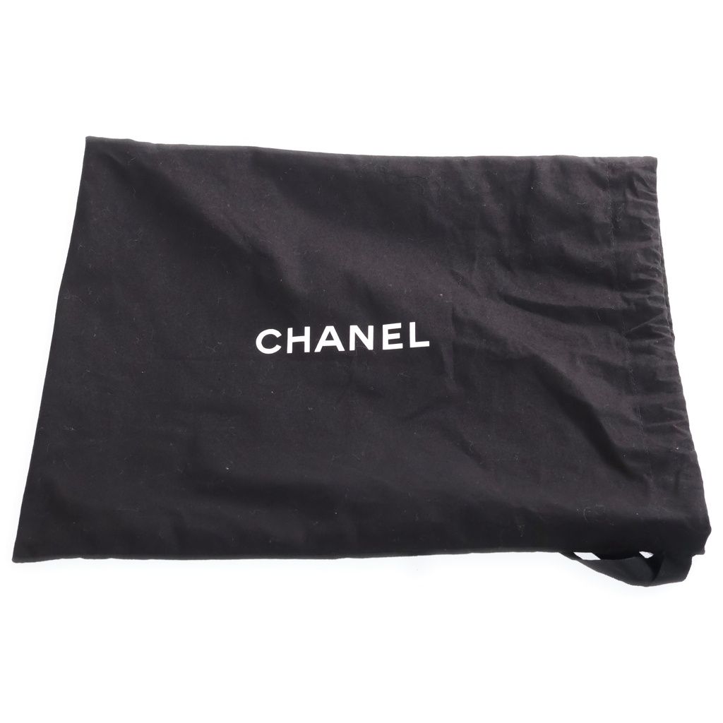 Chanel 22 Mini Handbag Chain Shoulder 2-Way Drawstring Bag Calfskin Gold Gray — view 8