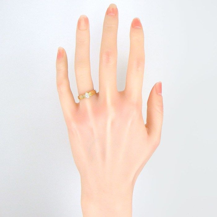 Cartier Ring Trinity Solitaire Three Color Marquise Cut Diamond — view 8