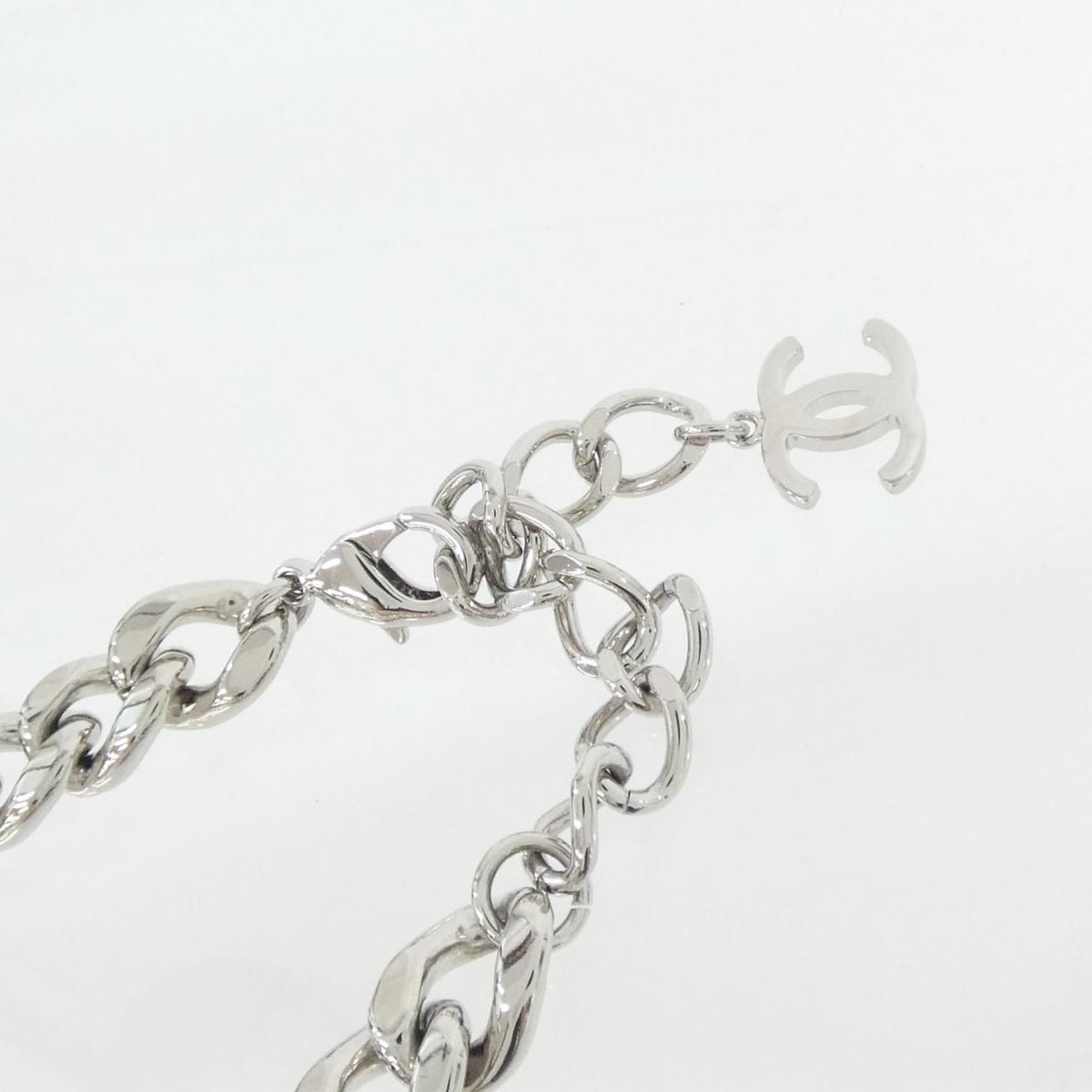 Chanel Necklace Silver — view 4