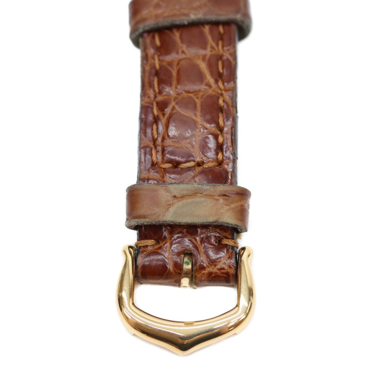 Cartier 925 Must Colisee SM Ivory Roman Dial Vermeil Watch — view 8