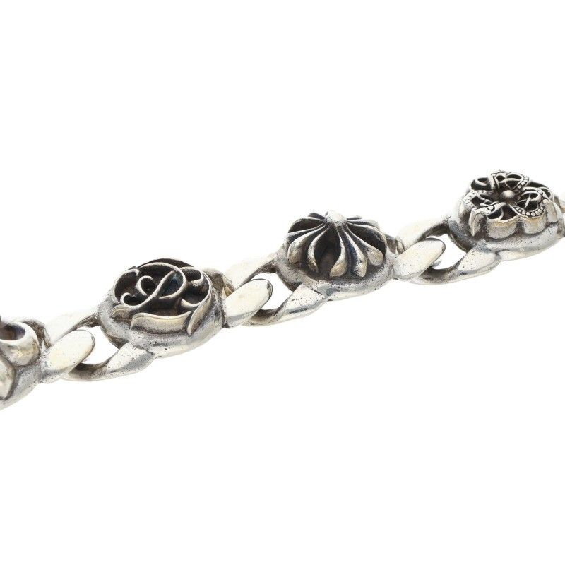 Chrome Hearts Multi Link Silver Bracelet — view 5