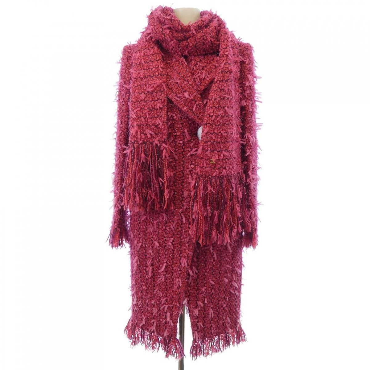 Chanel Coat Red — view 8