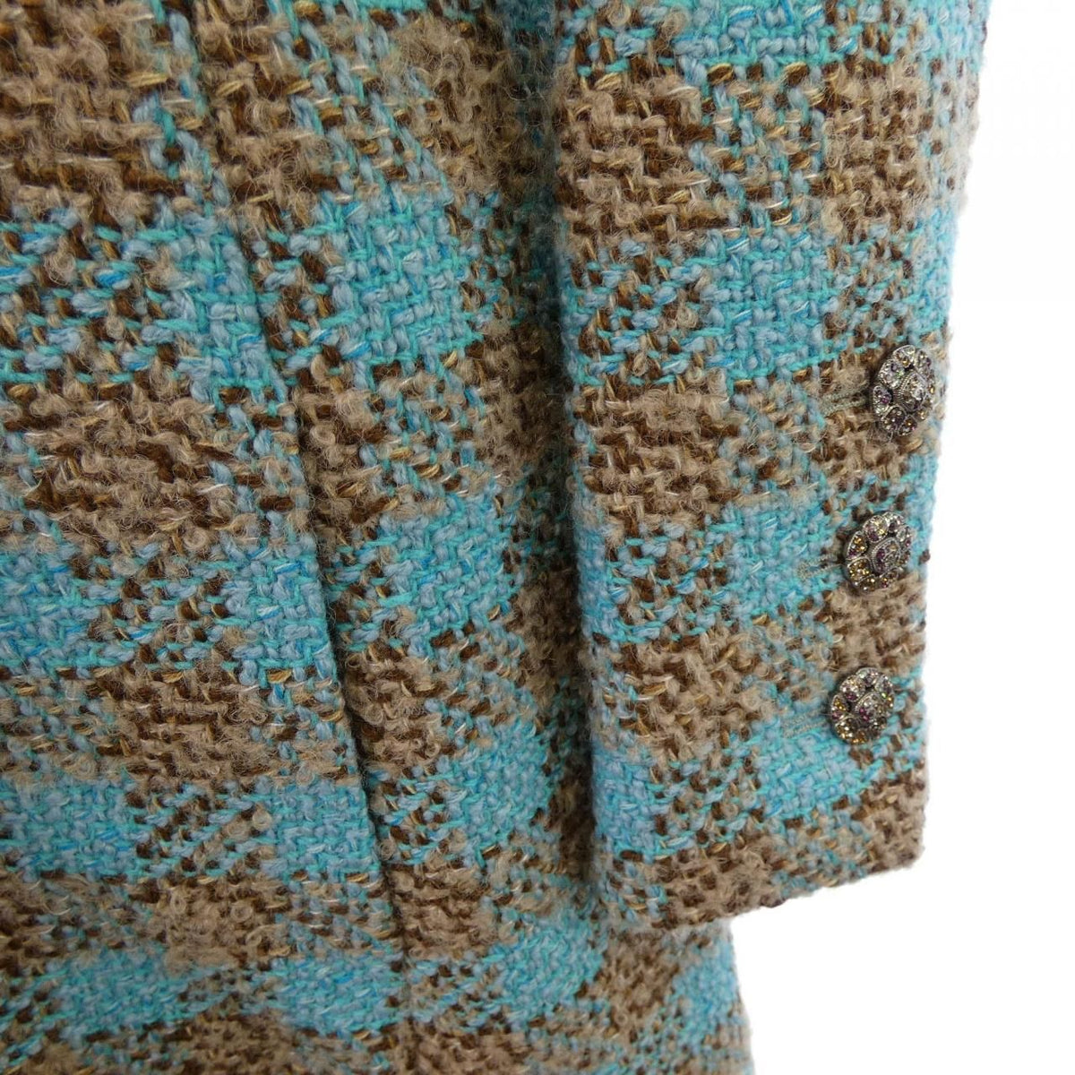 Chanel Coat Blue — view 7