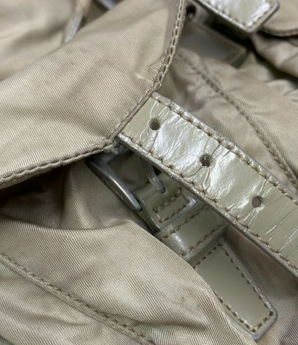 Prada Backpack Khaki — view 8