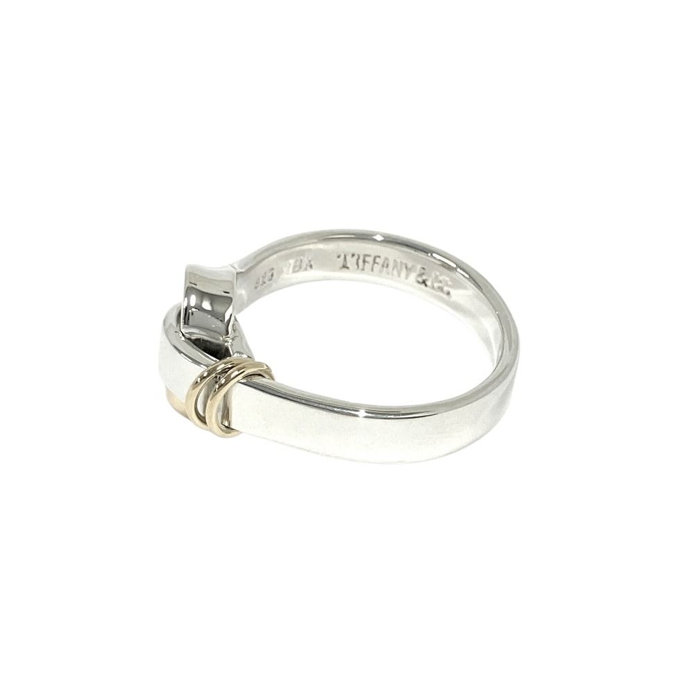 Tiffany & Co Combination Hook & Eye Ring Silver Gold — view 5