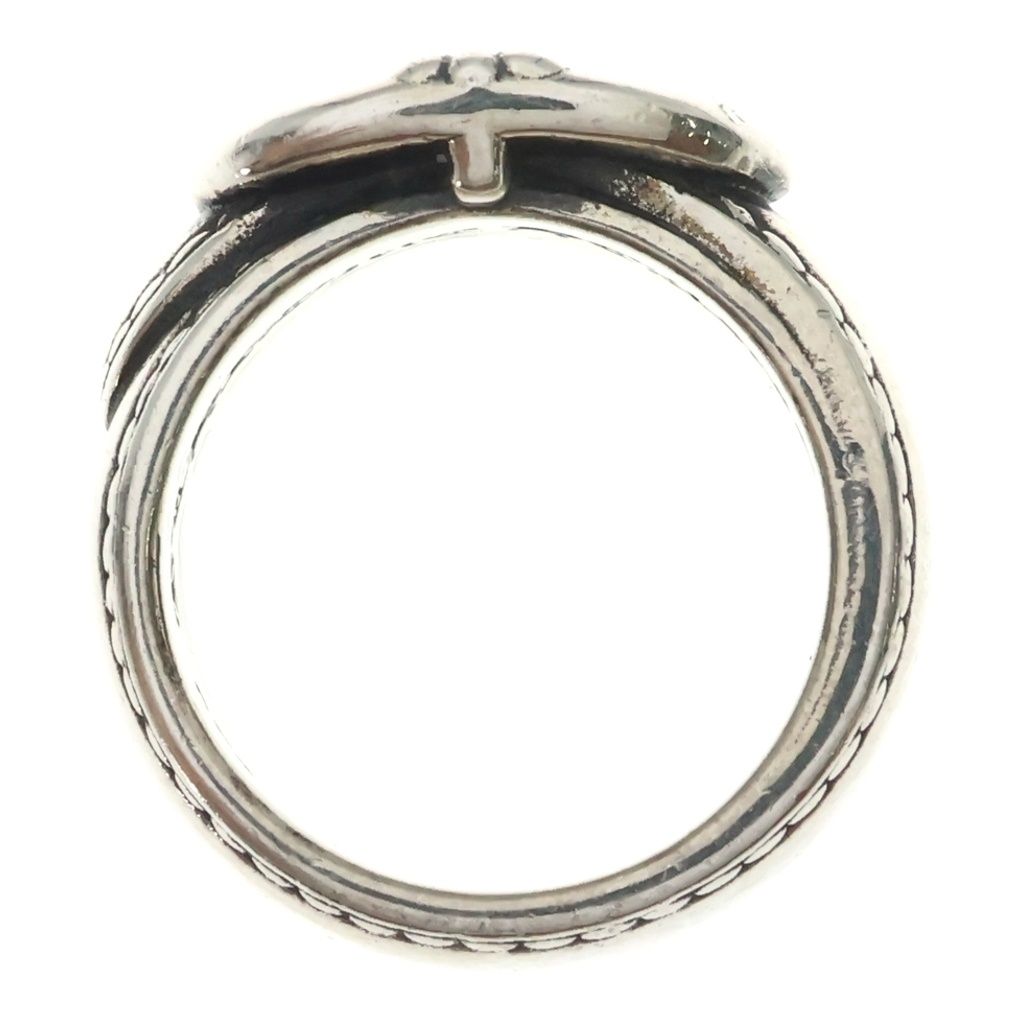 Chrome Hearts Small Gunslinger Buckle Belt Small Motif Silver Ring — view 6
