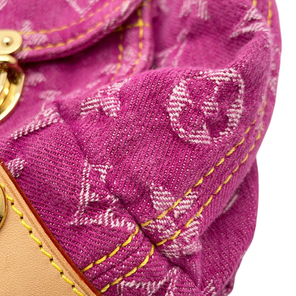 Louis Vuitton Shoulder Bag Monogram Denim Baggy PM — view 8