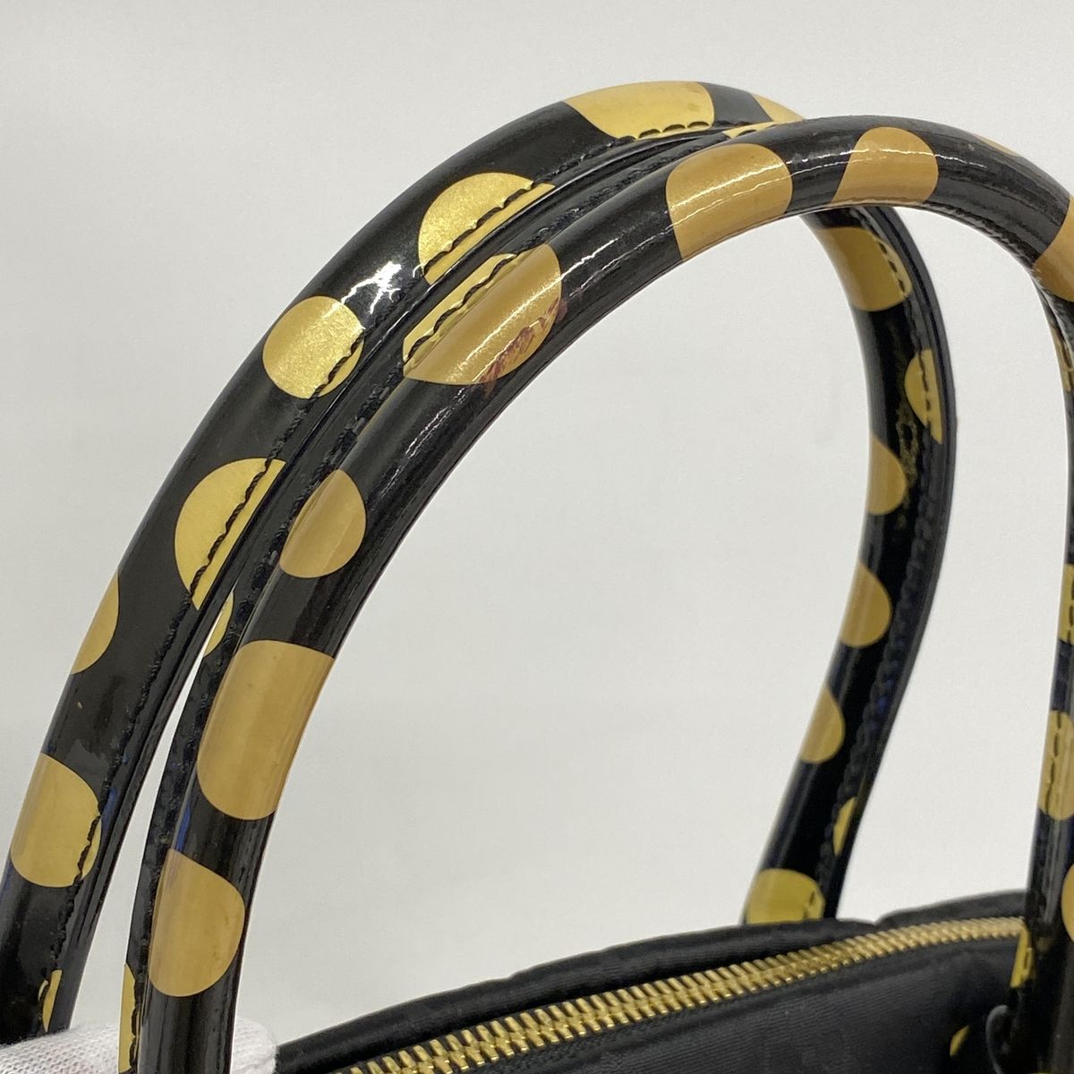 Louis Vuitton Tote Bag Monogram Dot Infinity Lockit MM Noir — view 8
