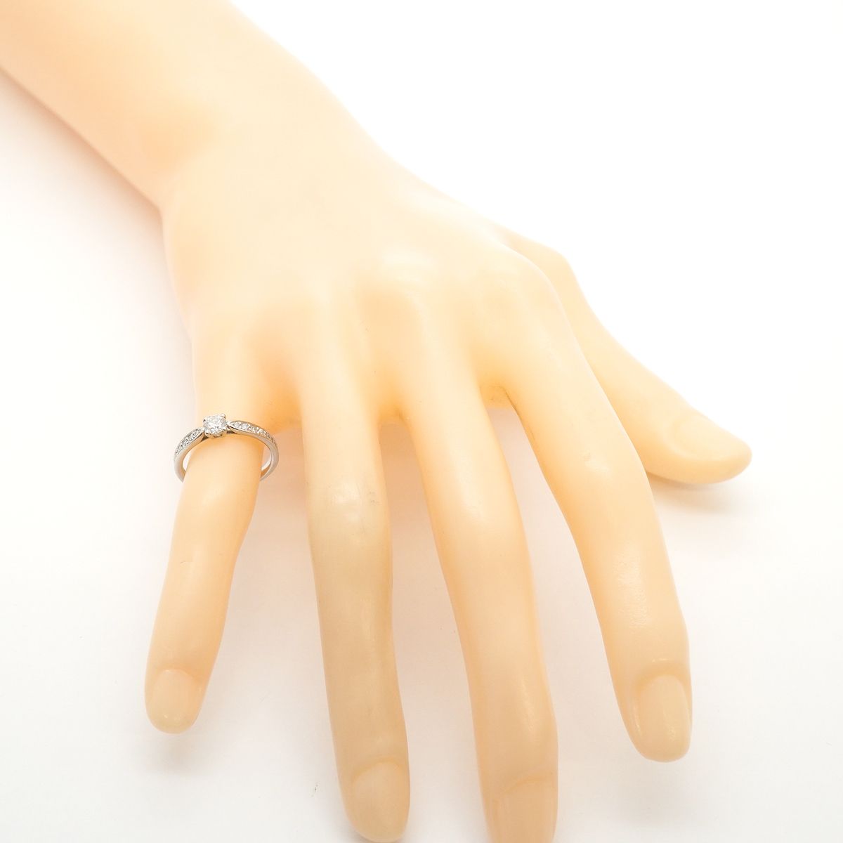 Tiffany & Co Ring Harmony Platinum Diamond — view 8