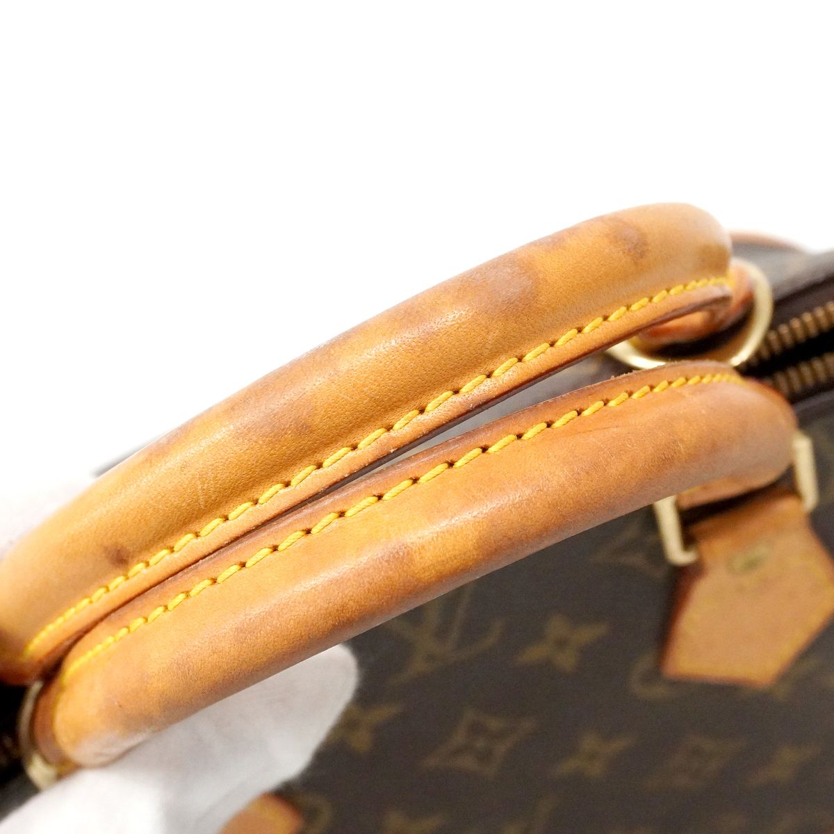 Louis Vuitton Handbag Monogram Alma Brown — view 8