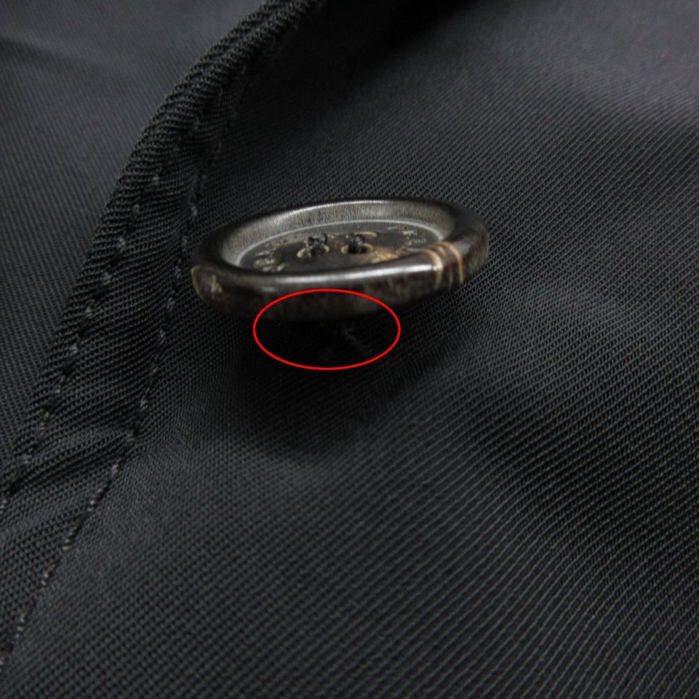 Prada Tailored Jacket Stretch Black — view 8