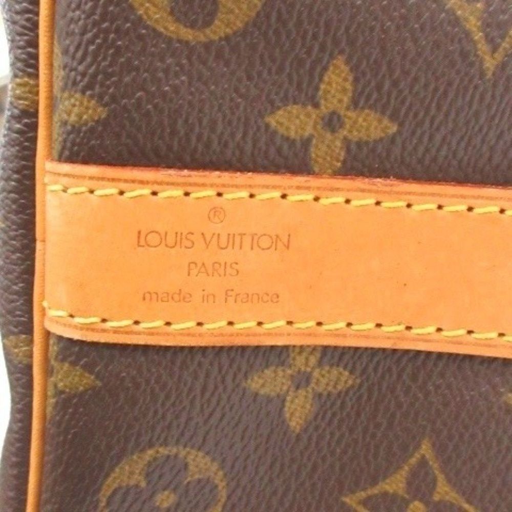 Louis Vuitton Monogram Keepall Bandouliere 50 Boston Bag Brown — view 8