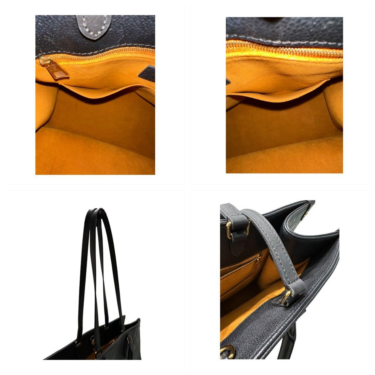 Louis Vuitton Empreinte On The Go Black Monogram Tote Bag — view 8