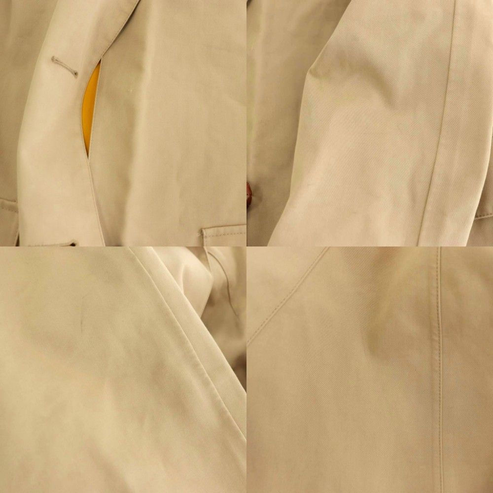 Miu Miu Soutien Collar Coat Long Water Resistance Beige — view 8