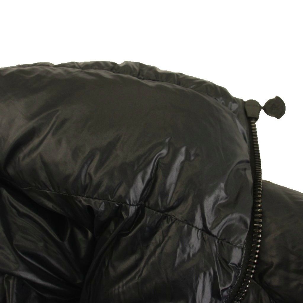 Moncler Boussac Down Jacket Zip Up Black 0 — view 8